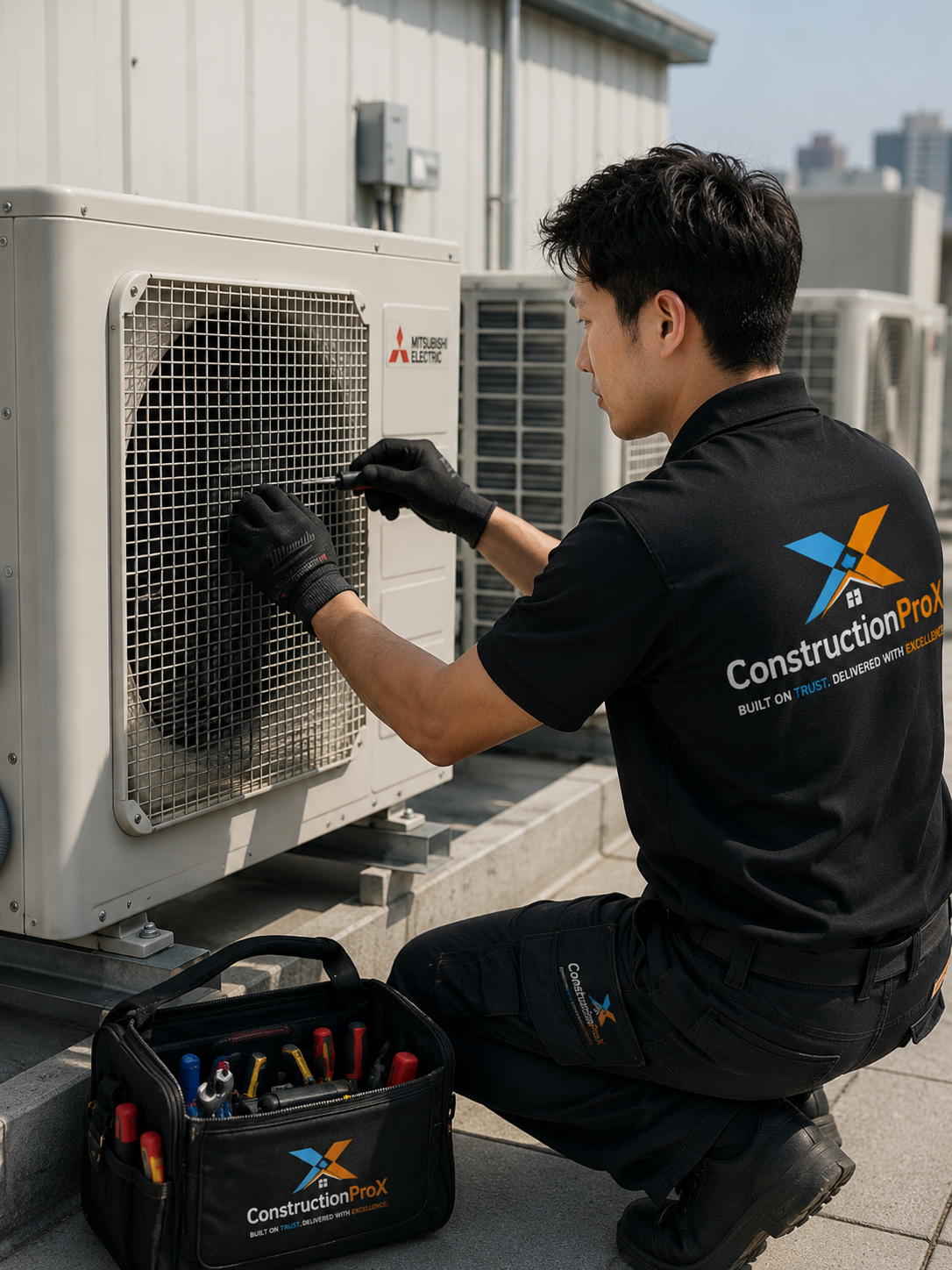 Commercial HVAC Rooftop Service